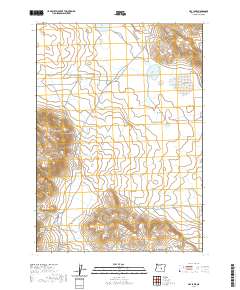 2020 Map of Hay Lake, 2020 Print