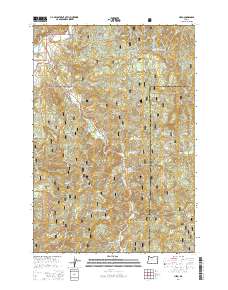 2014 Map of Hebo, 2014 Print
