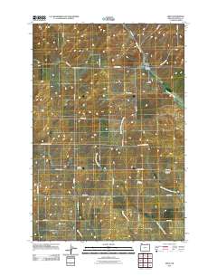 2011 Map of Helix, 2011 Print