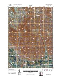 2011 Map of Henry Gulch, 2011 Print