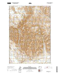 2020 Map of Henry Gulch, 2020 Print