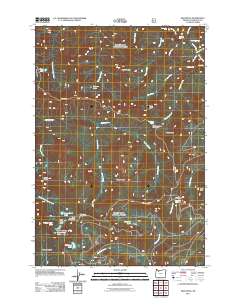 2011 Map of High Rock, 2011 Print