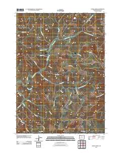 2011 Map of Hinkle Creek, 2011 Print