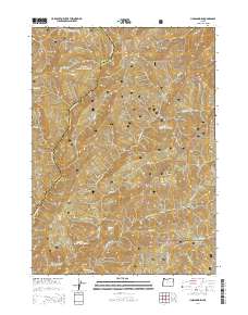 2014 Map of Hobson Horn, 2014 Print
