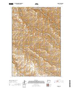 2020 Map of Holdman, 2020 Print