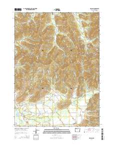 2014 Map of Holland, 2014 Print