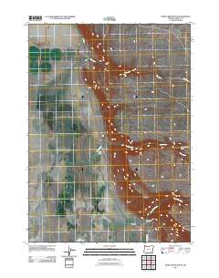 2011 Map of Home Creek Butte, 2011 Print