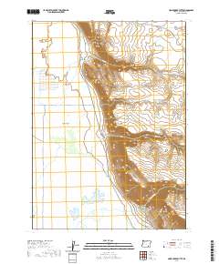 2020 Map of Home Creek Butte, 2020 Print