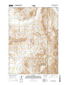 2014 Map of Hooker Creek, 2014 Print