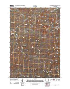 2011 Map of Horse Heaven Creek, 2011 Print