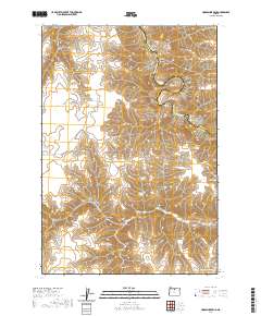 2020 Map of Horseshoe Bend, 2020 Print