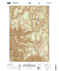 2020 Map of Howard Butte, 2020 Print
