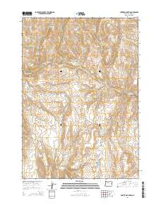 2014 Map of Hunter Mountain, 2014 Print