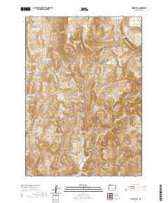2020 Map of Hurley Flat, 2020 Print