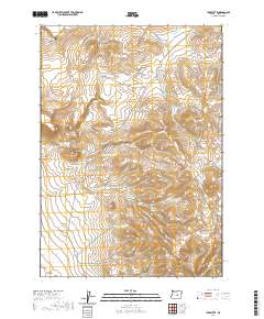2020 Map of Ibex Butte, 2020 Print
