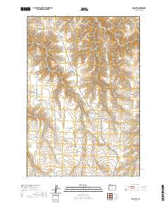 2020 Map of Igo Butte, 2020 Print