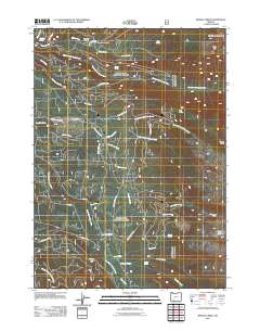 2011 Map of Imnaha Creek, 2011 Print