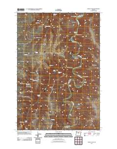 2011 Map of Indian Cove, 2011 Print