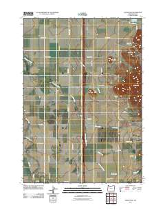 2011 Map of Indian Head, 2011 Print