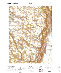 2020 Map of Irish Lake, 2020 Print