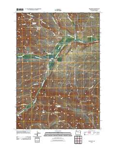2011 Map of Ironside, 2011 Print