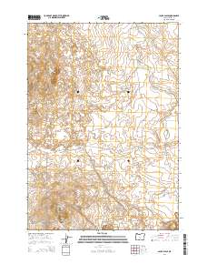2014 Map of Jacks Place, 2014 Print