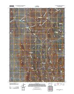 2011 Map of Jackson Summit, 2011 Print