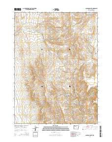 2014 Map of Jackson Summit, 2014 Print