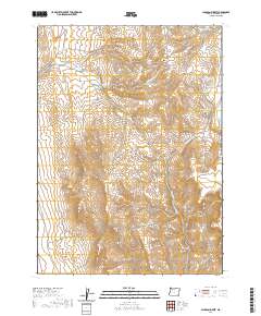 2020 Map of Jackson Summit, 2020 Print