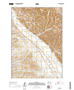 2020 Map of Jamieson, 2020 Print