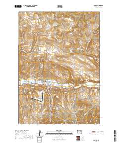 2020 Map of John Day, 2020 Print