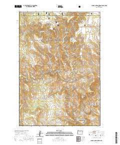 2020 Map of Johnny Cake Mountain, 2020 Print