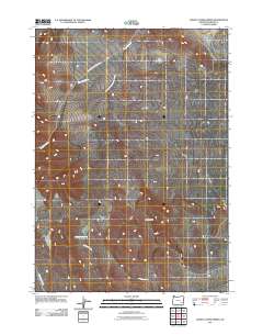 2011 Map of Johnny Creek Spring, 2011 Print