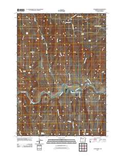 2011 Map of Jonesboro, 2011 Print