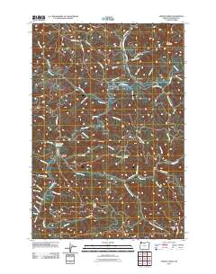 2011 Map of Jordan Creek, 2011 Print