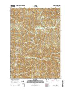 2014 Map of Jordan Creek, 2014 Print