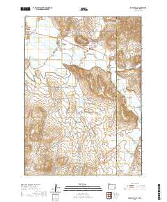 2020 Map of Jordan Valley, 2020 Print