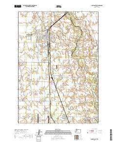 2020 Map of Junction City, 2020 Print