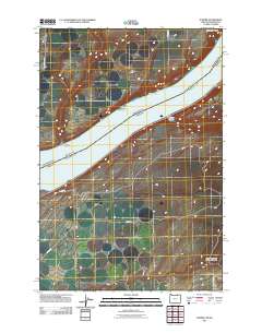 2011 Map of Juniper, 2011 Print
