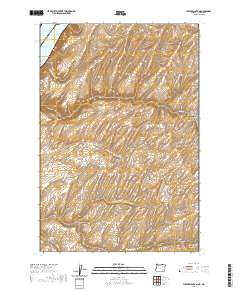 2020 Map of Juniper Canyon, 2020 Print