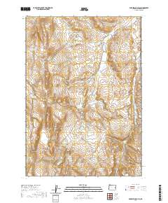 2020 Map of Kane Spring Gulch, 2020 Print