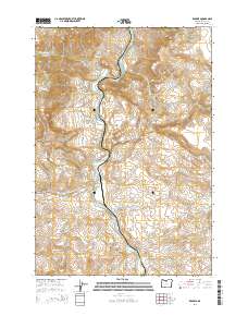 2014 Map of Kaskela, 2014 Print