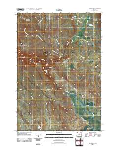 2011 Map of Keating NW, 2011 Print