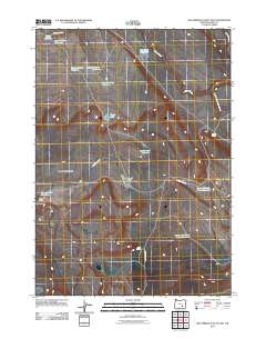 2011 Map of Keg Springs Valley East, 2011 Print