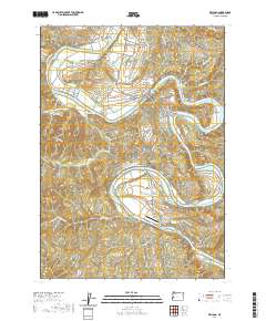 2020 Map of Kellogg, 2020 Print