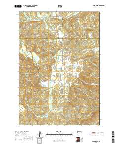 2020 Map of Kings Valley, 2020 Print