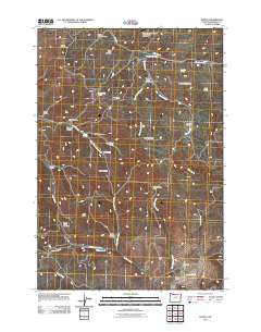 2011 Map of Kinzua, 2011 Print