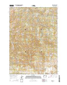 2014 Map of Kinzua, 2014 Print