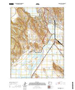 2020 Map of Klamath Falls, 2020 Print