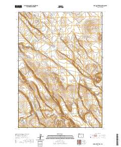2020 Map of Lake on the Trail, 2020 Print